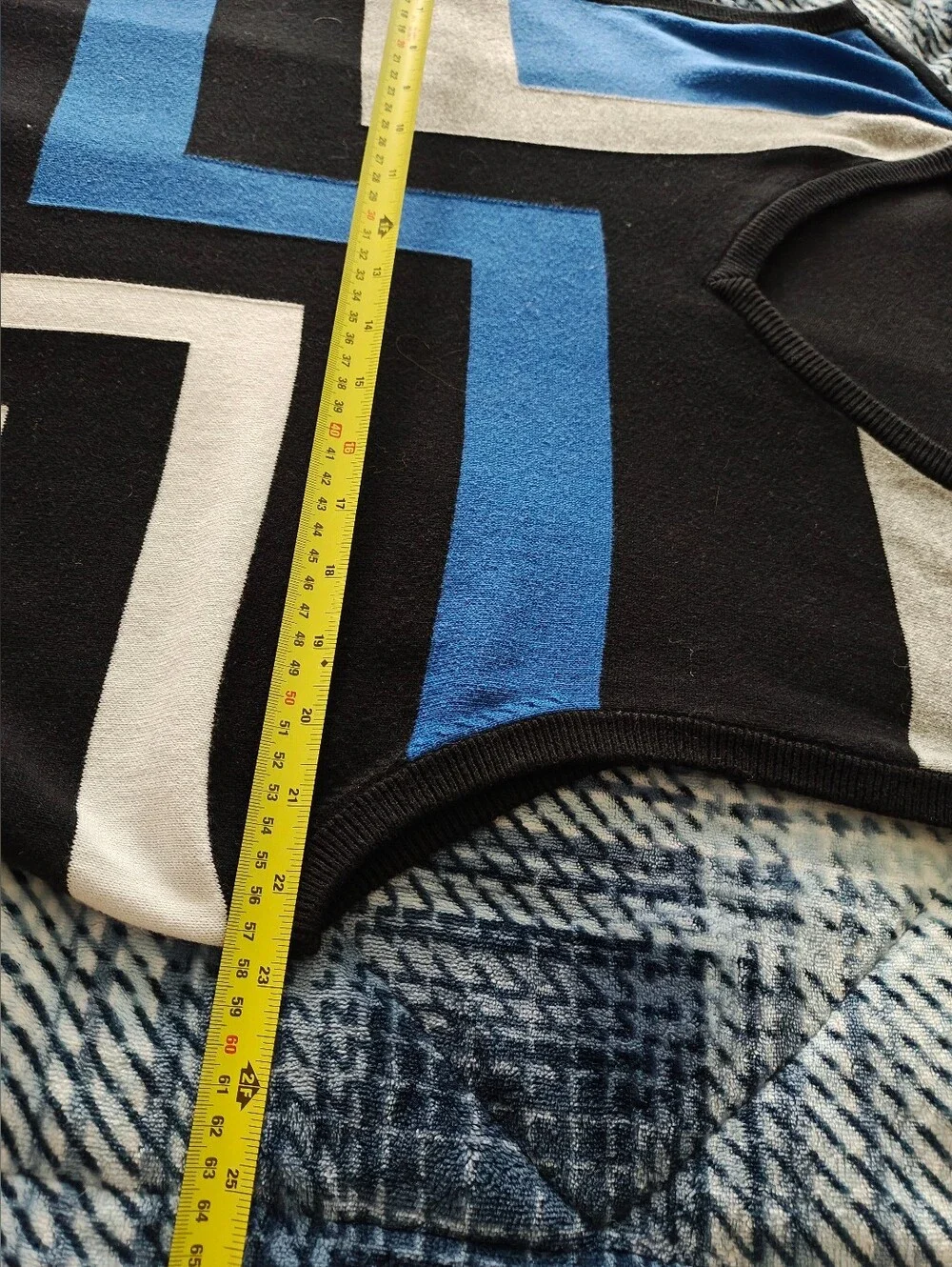 le château Black Knit Top with White Label Like New 💙 - Picture 9 of 11